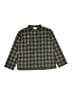 Bonpoint 100% Cotton Plaid Green Long Sleeve Button-Down Shirt Size 10 - photo 1