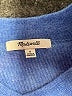 Madewell Blue Pullover Sweater Size S - photo 7