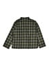 Bonpoint 100% Cotton Plaid Green Long Sleeve Button-Down Shirt Size 10 - photo 2