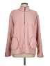 Sport Savvy 100% Polyester Pink Track Jacket Size L - photo 1