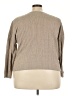 Jules & Leopold Metallic Tan Pullover Sweater Size 3X - photo 2