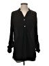 Fervour 100% Polyester Black Long Sleeve Blouse Size S - photo 1