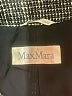 Max Mara Tweed Black Ivory Jacket Size 10 - photo 6