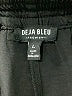 Deja Bleu 100% Polyester Solid Black Shorts Size L - photo 3