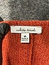 White Birch Red Pullover Sweater Size M - photo 7