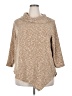 Ruby Rd. 100% Polyester Tweed Tan Poncho Size 2X - photo 1