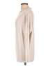 Olivia Grey Tan Turtleneck Sweater Size L - photo 5