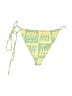 inamorata Print Yellow Swimsuit Bottoms Size M - photo 2