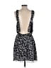 BCBGeneration 100% Polyester Print Black Casual Dress Size M - photo 2