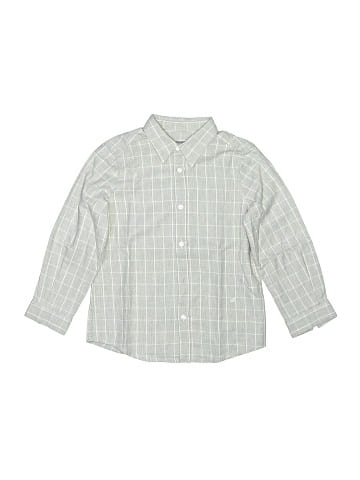 Bonpoint Long Sleeve Button-Down Shirt (view 1)