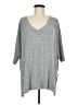 Gap Gray 3/4 Sleeve T-Shirt Size M - photo 1