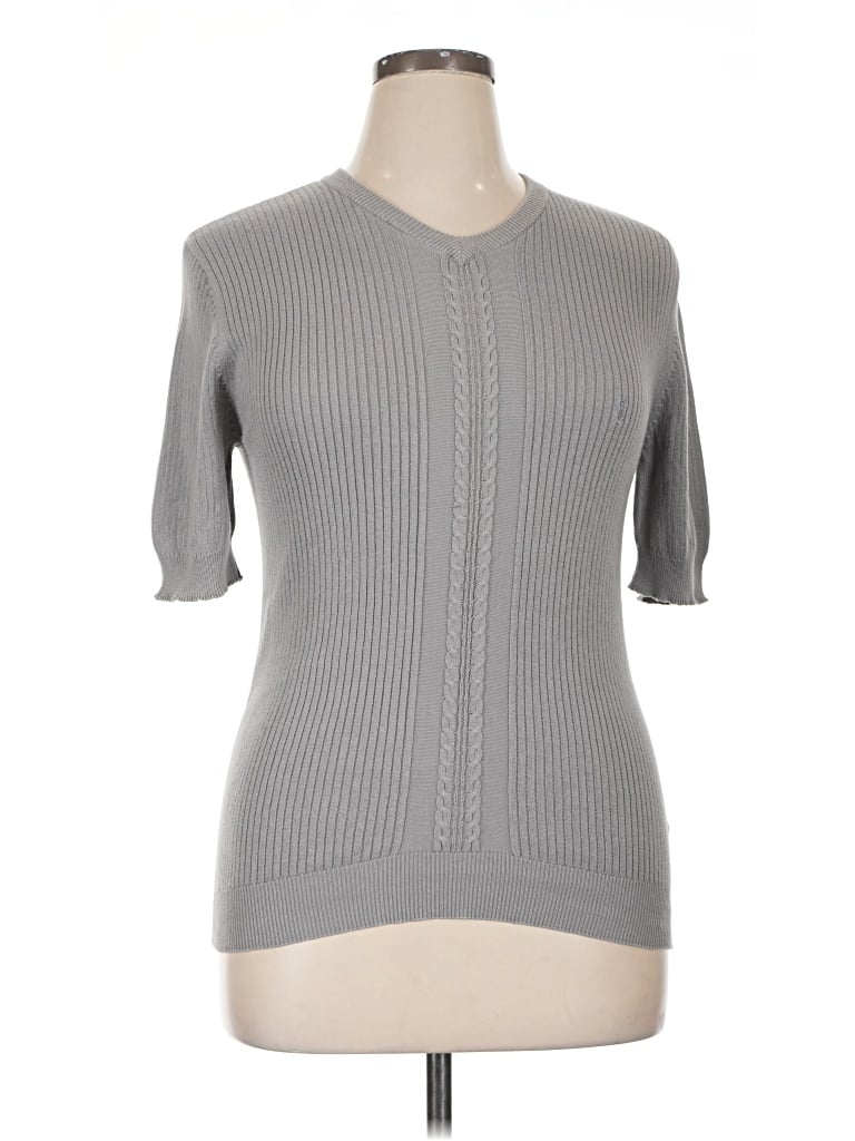 Pre-owned Saint Laurent Sweater Vest In Gray