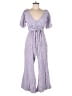 Auguste Hearts Purple Jumpsuit Size 6 - photo 1