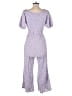 Auguste Hearts Purple Jumpsuit Size 6 - photo 2