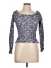 Zara Tweed Blue Pullover Sweater Size L - photo 1