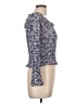 Zara Tweed Blue Pullover Sweater Size L - photo 4