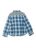 Bonpoint 100% Cotton Plaid Blue Long Sleeve Button-Down Shirt Size 6 - photo 2
