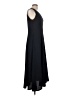 Robbie Bee 100% Polyester Solid Black Casual Dress Size 10 - photo 4