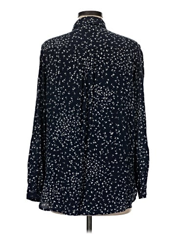 Ganni Long Sleeve Blouse (view 2)