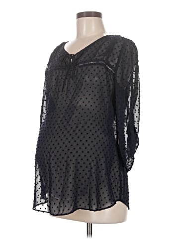 Motherhood Long Sleeve Blouse (view 1)