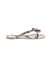Unbranded Silver Tan Sandals Size EU 40 - photo 1