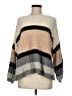 Umgee Stripes Tan Pullover Sweater Size M - photo 1