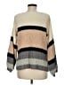 Umgee Stripes Tan Pullover Sweater Size M - photo 2