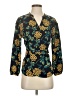 J.Crew 100% Polyester Teal 3/4 Sleeve Blouse Size S - photo 1