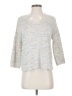 J.Jill Tweed Silver Pullover Sweater Size XS - photo 1