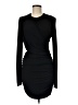 Zara 100% Polyester Solid Black Cocktail Dress Size M - photo 1