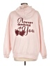 Orange Kiss Pink Pullover Hoodie Size L - photo 2
