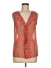 Necessary Clothing Orange Sleeveless Blouse Size M (estimated) - photo 1