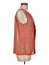 Necessary Clothing Orange Sleeveless Blouse Size M (estimated) - photo 4