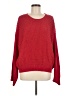 Pink Lily Solid Red Pullover Sweater Size M - photo 1