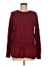 Simply Vera Vera Wang Burgundy Pullover Sweater Size M - photo 1