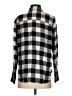 Treasure & Bond Checkered-gingham Black Long Sleeve Button-Down Shirt Size S - photo 2