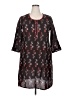 Assorted Brands 100% Rayon Black Casual Dress Size XXL - photo 1