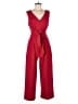 Calvin Klein Solid Red Jumpsuit Size 8 - photo 1