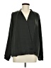 Maison Scotch 100% Polyester Black Long Sleeve Blouse Size Med (2) - photo 1