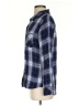 Rails 100% Rayon Plaid Blue Long Sleeve Button-Down Shirt Size S - photo 5