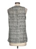 Cynthia Rowley TJX 100% Polyester Silver Tank Top Size L - photo 2