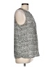 Cynthia Rowley TJX 100% Polyester Silver Tank Top Size L - photo 4