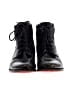 BED|STU 100% Leather Black Brown Ankle Boots Size 9 1/2 - photo 2