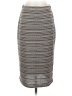 Bobeau Tweed Silver Casual Skirt Size S - photo 1