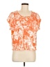 Ruby Rd. Orange Short Sleeve T-Shirt Size M (petite) - photo 1