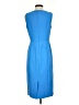 J.Crew Solid Blue Cocktail Dress Size 4 - photo 2