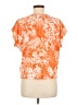 Ruby Rd. Orange Short Sleeve T-Shirt Size M (petite) - photo 2