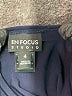 En Focus Studio Chevron-herringbone Solid Stripes Blue Casual Dress Size 4 - photo 7