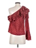 Lovers + Friends 100% Polyester Red 3/4 Sleeve Blouse Size XS - photo 2
