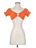 Shein Orange Short Sleeve Top Size 4 - photo 1